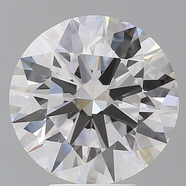 5.60 ct. round Lab Grown Diamond front image