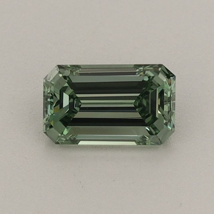 0.51 CT Fancy Vivid Green EMERALD
