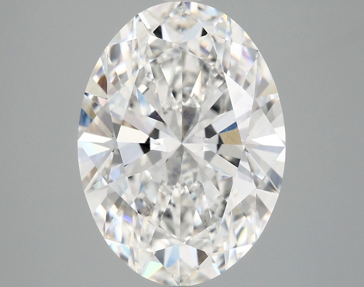 5.07 ct. oval Lab Grown Diamond front image