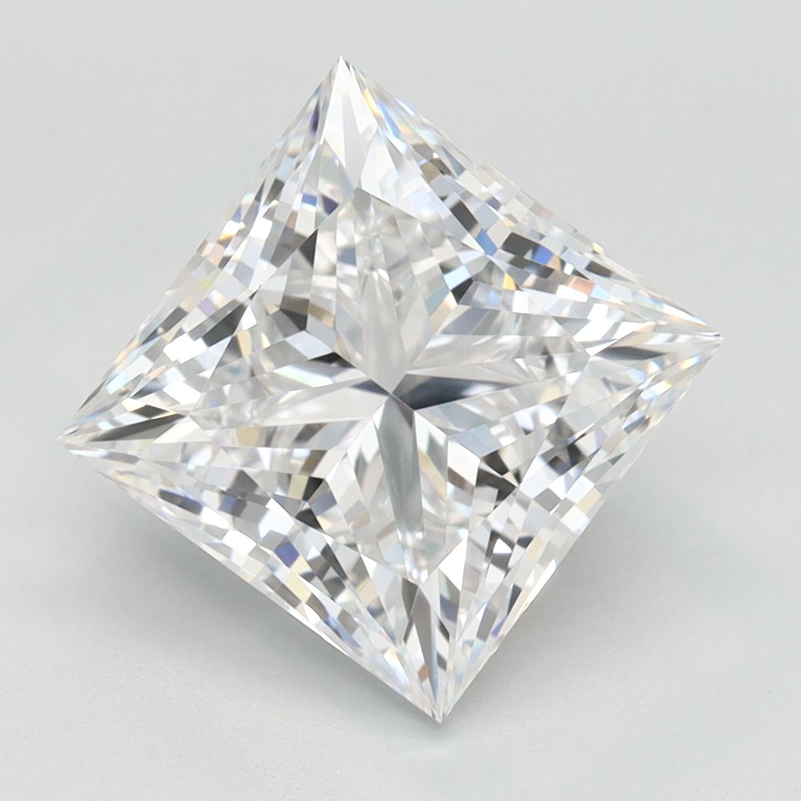 3.34 ct. princess Lab Grown Diamond front image