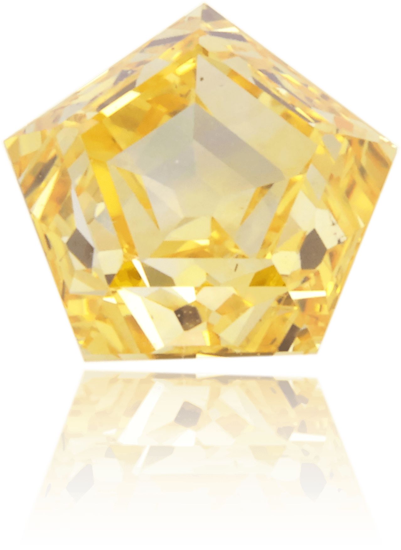 Diament 0.59 ct Fancy Vivid Yellow/VS2