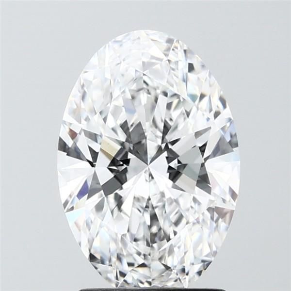 2.09 ct. oval Lab Grown Diamond front image