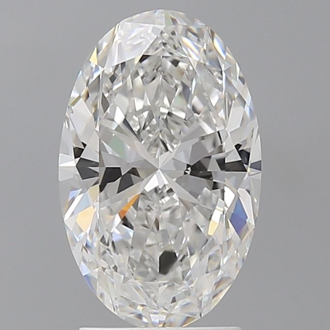 2.59 ct. oval Lab Grown Diamond front image
