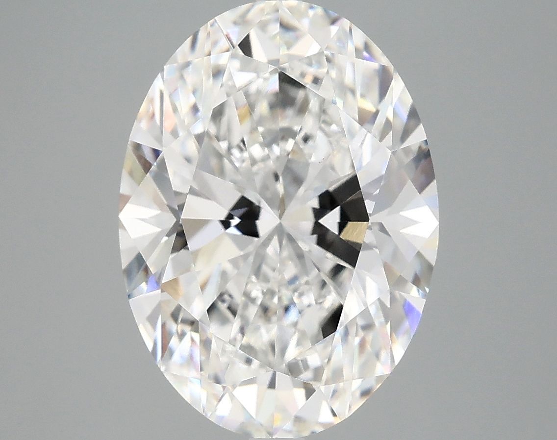 5.09 ct. oval Lab Grown Diamond front image