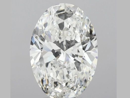 4.50 ct. oval Lab Grown Diamond front image