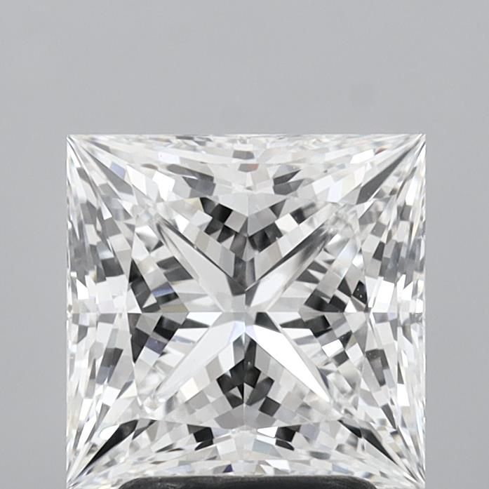 2.88 ct. princess Lab Grown Diamond front image