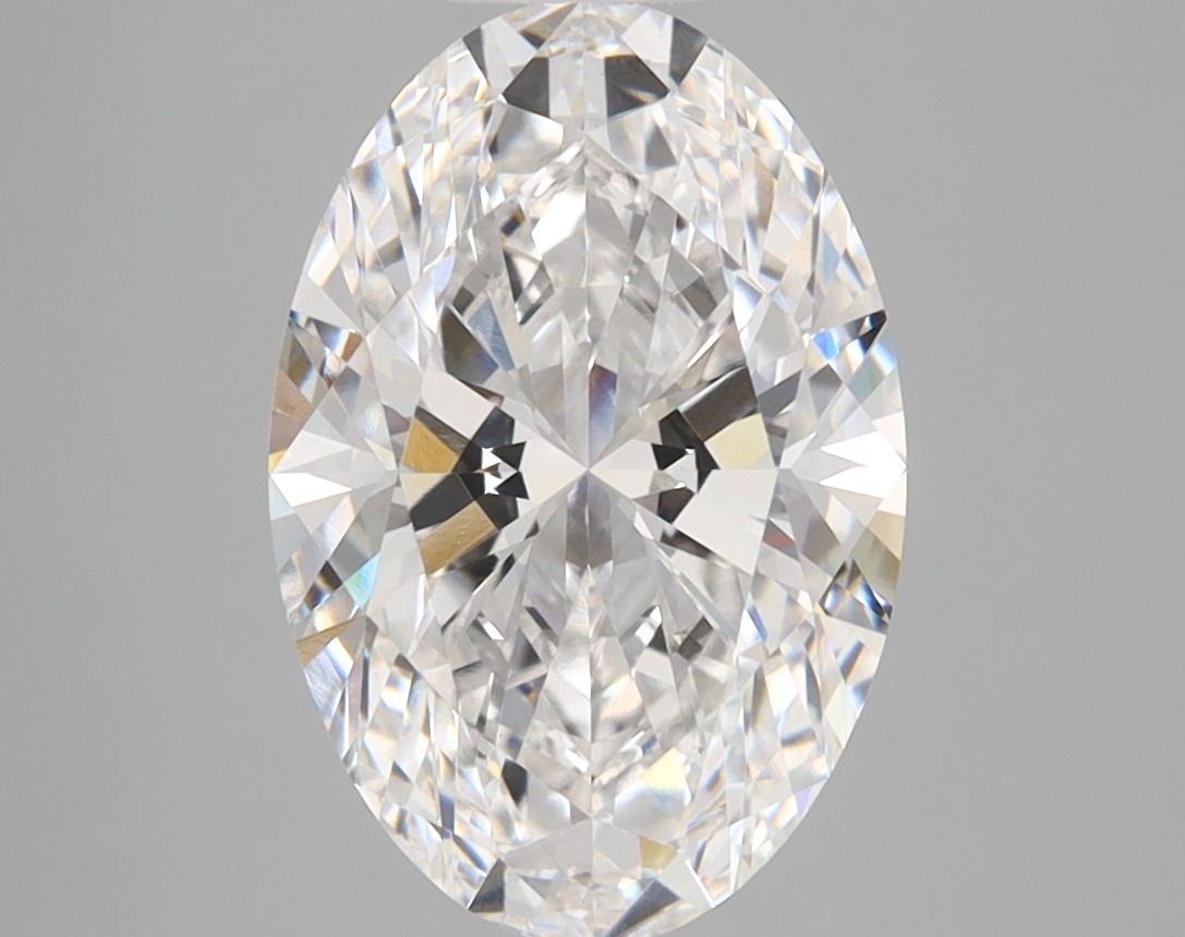 3.03 ct. oval Lab Grown Diamond front image