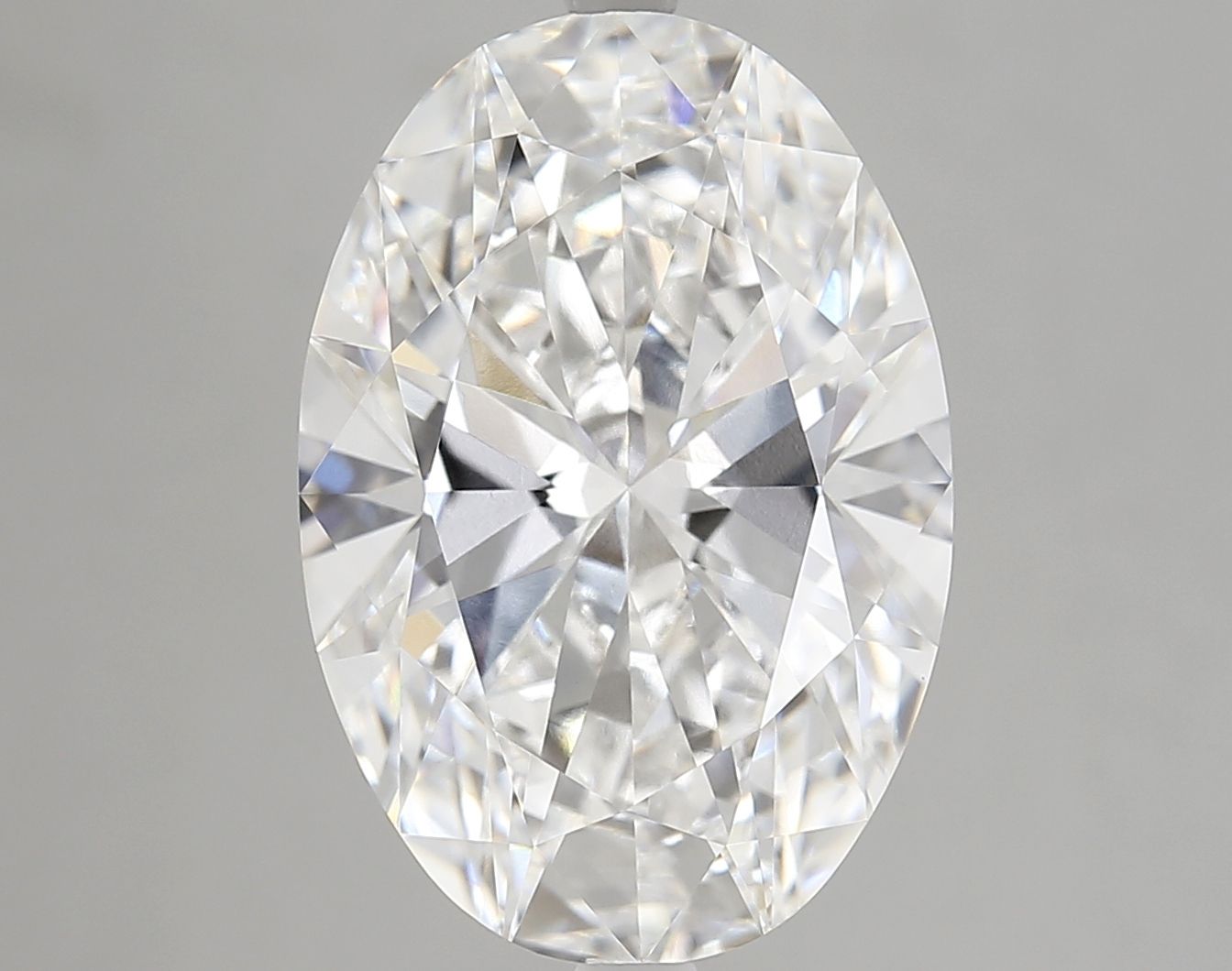 7.03 ct. oval Lab Grown Diamond front image