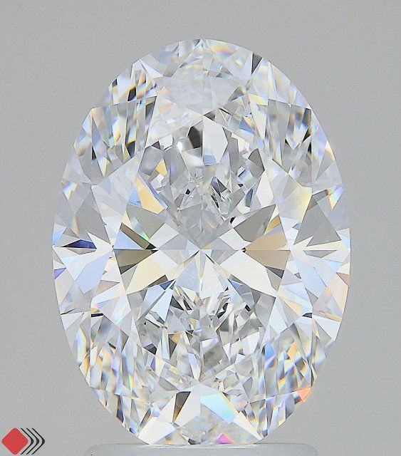 3.06 ct. oval Lab Grown Diamond front image