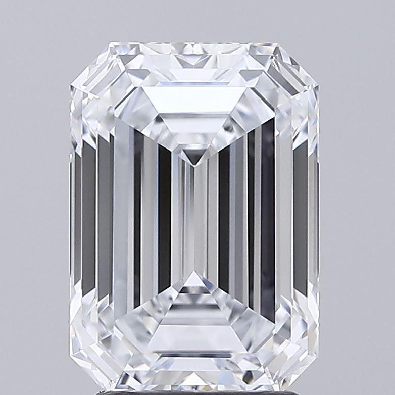 3.04 ct. emerald Lab Grown Diamond front image