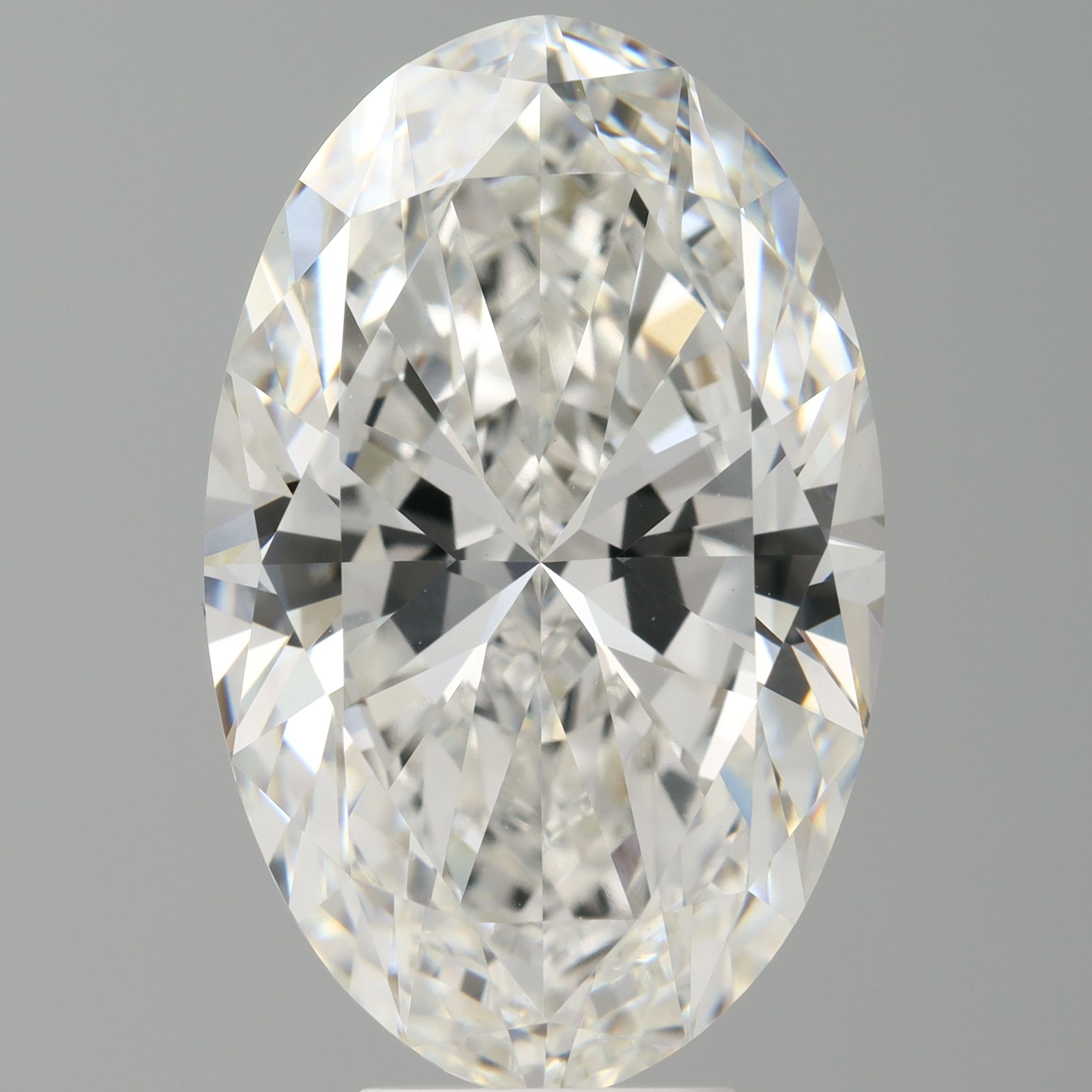 8.02 ct. oval Lab Grown Diamond front image