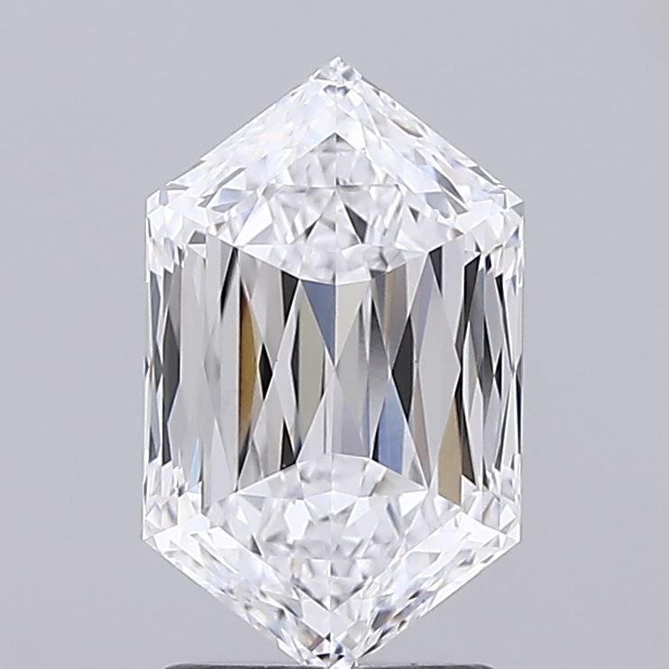 2.01 ct lab-grown Hexagonal Diamond