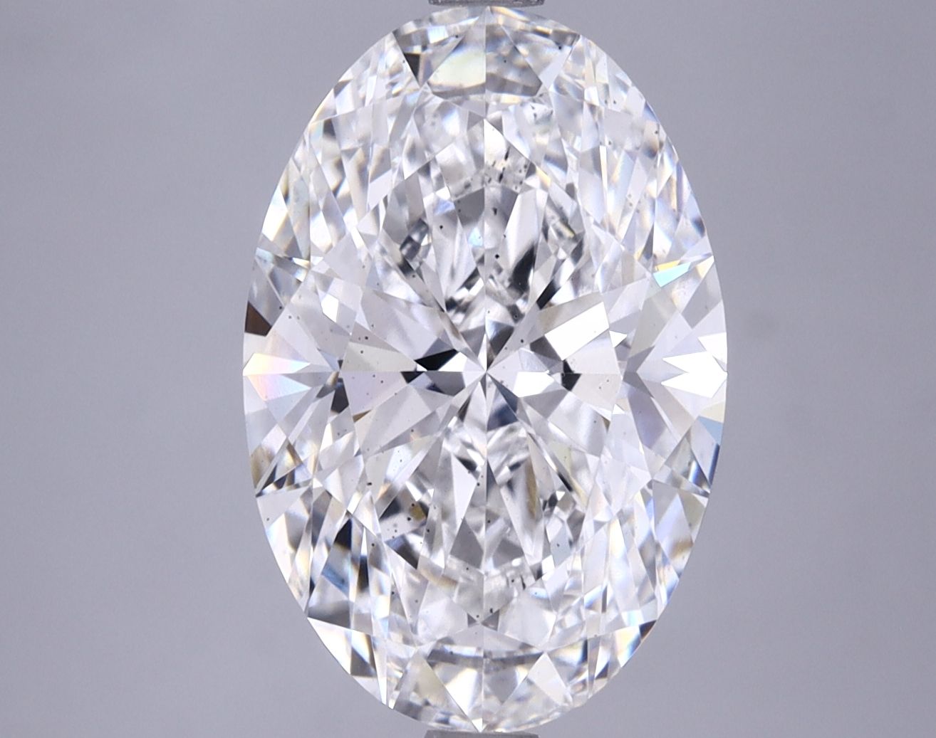 4.28 ct. oval Lab Grown Diamond front image