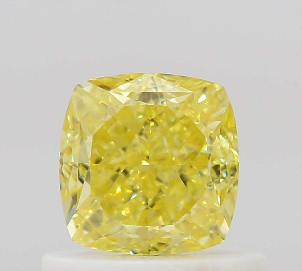 Diament 0.75 ct Fancy Vivid Yellow/VVS1