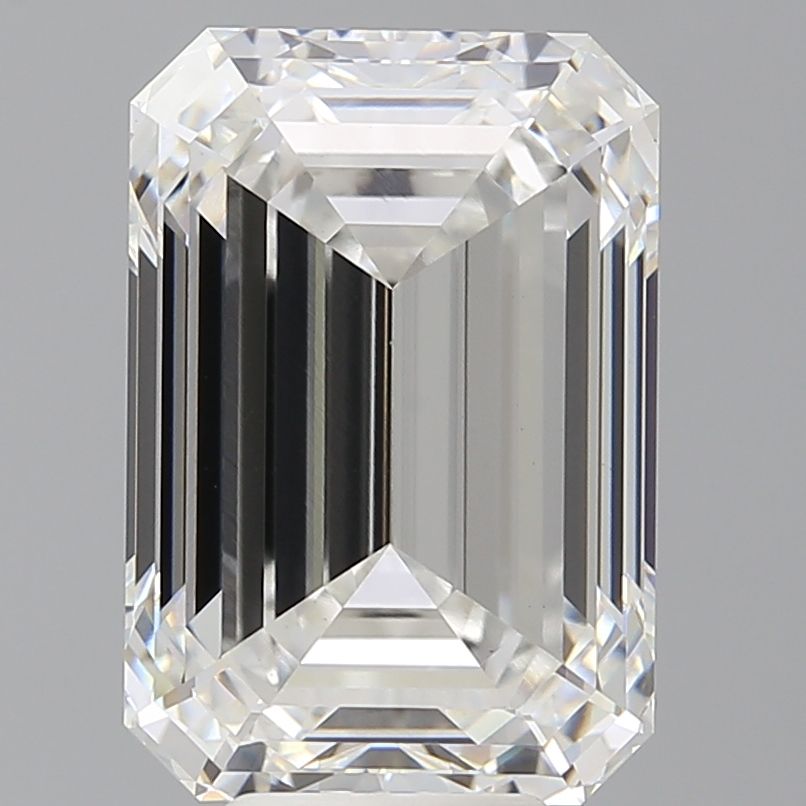 8.10 ct. emerald Lab Grown Diamond front image