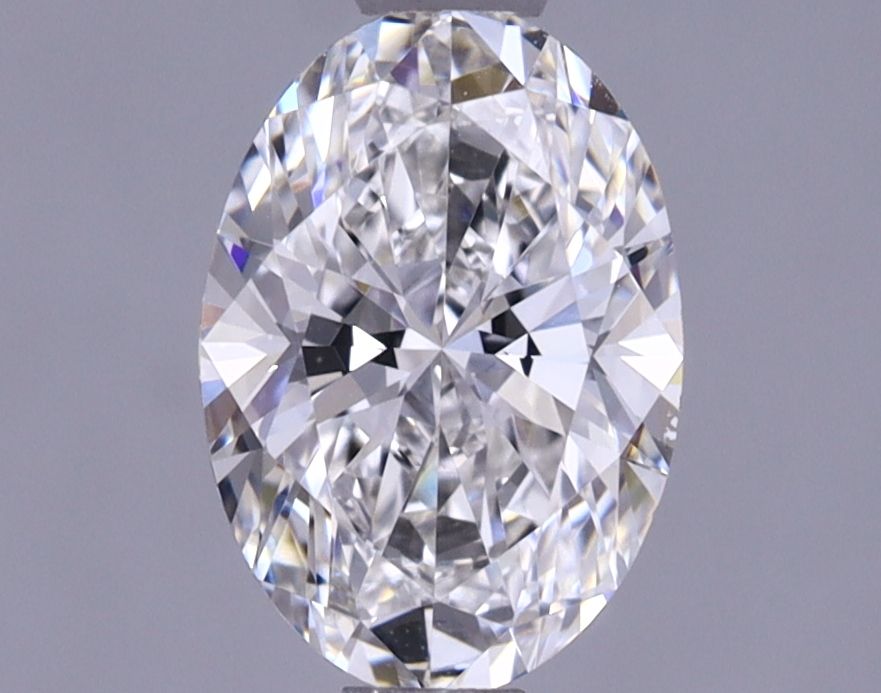 1.44 ct. oval Lab Grown Diamond front image