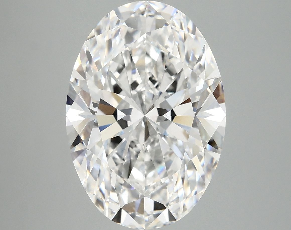 5.00 ct. oval Lab Grown Diamond front image