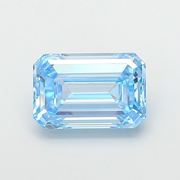 3.04 ct. emerald Lab Grown Diamond front image