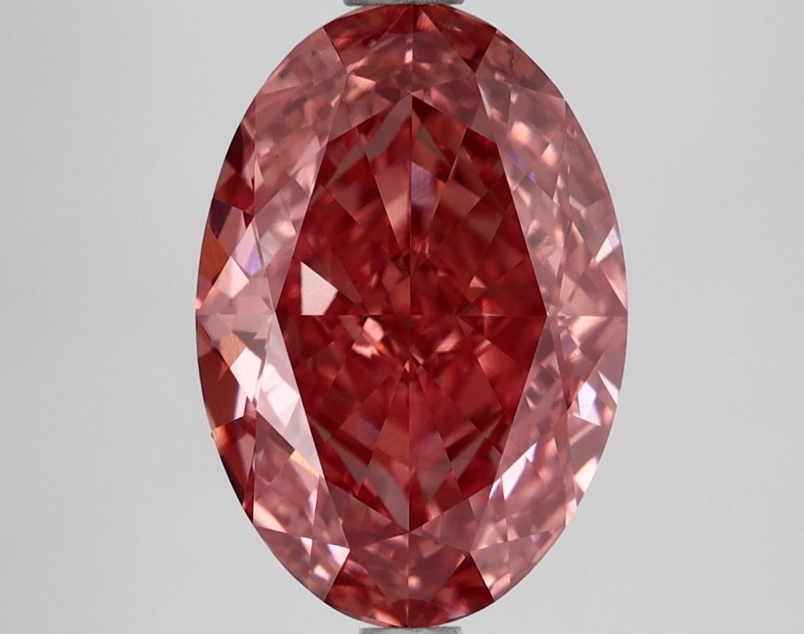4.11 ct. oval Lab Grown Diamond front image