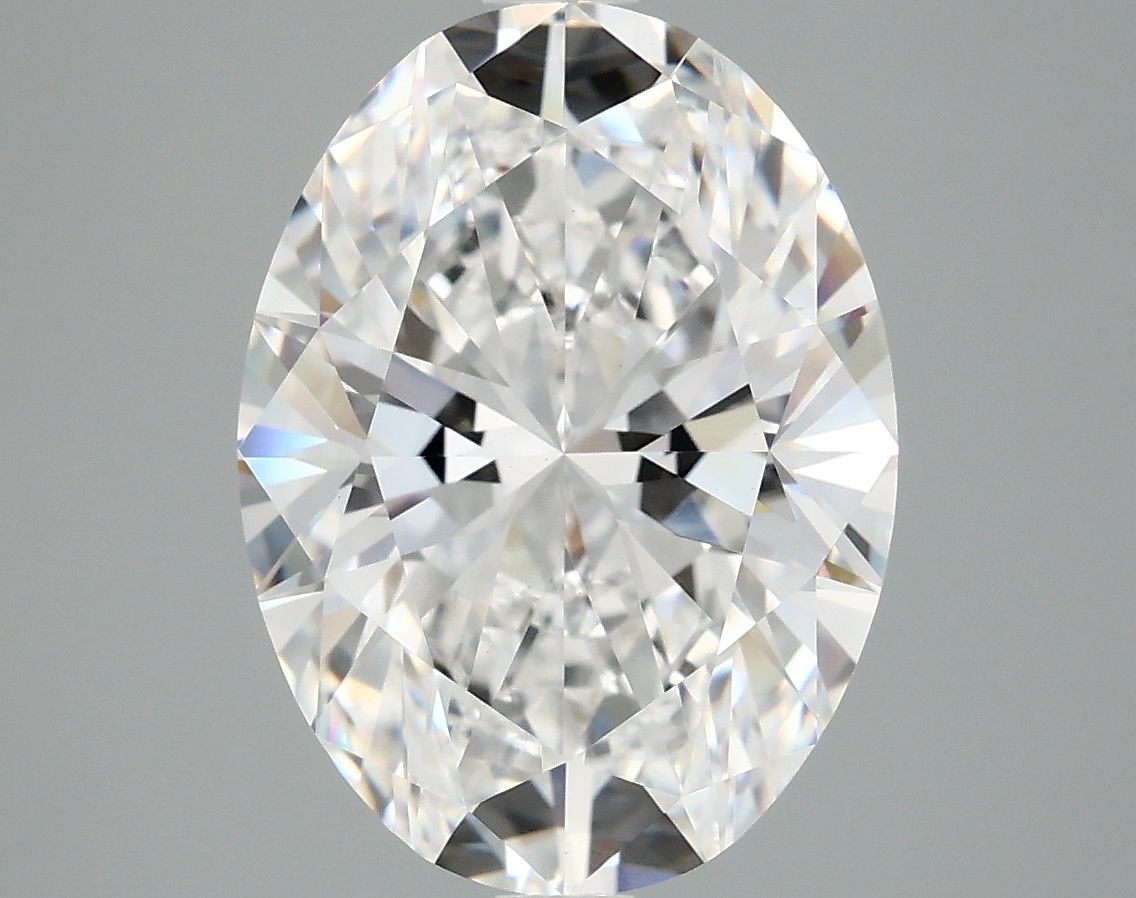 5.05 ct. oval Lab Grown Diamond front image