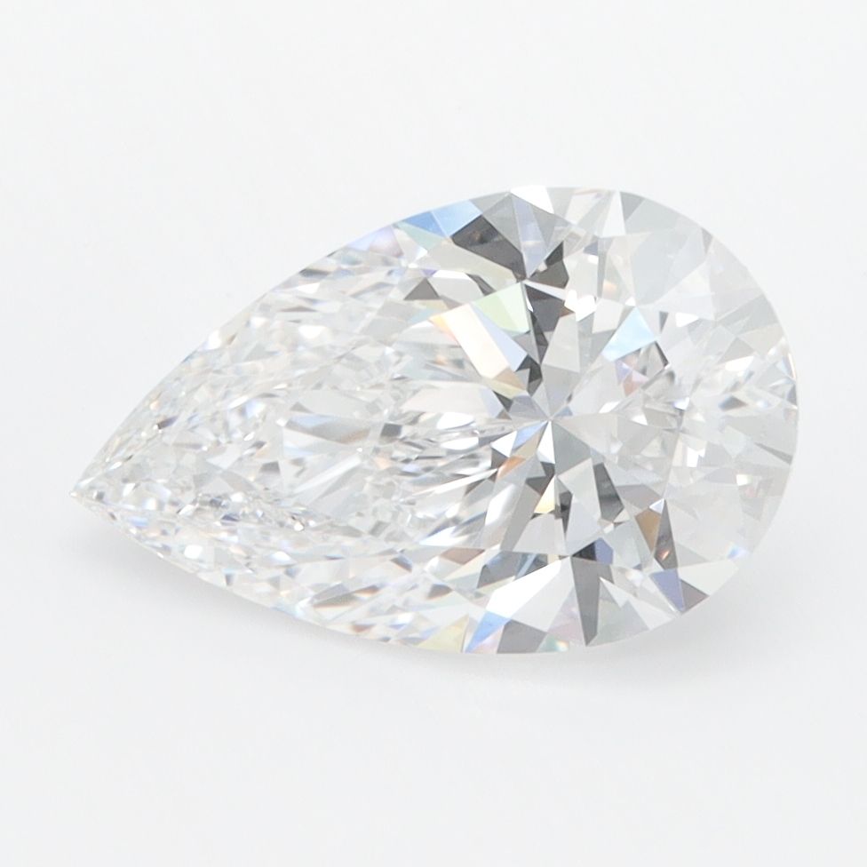 2.10 ct. pear Lab Grown Diamond front image