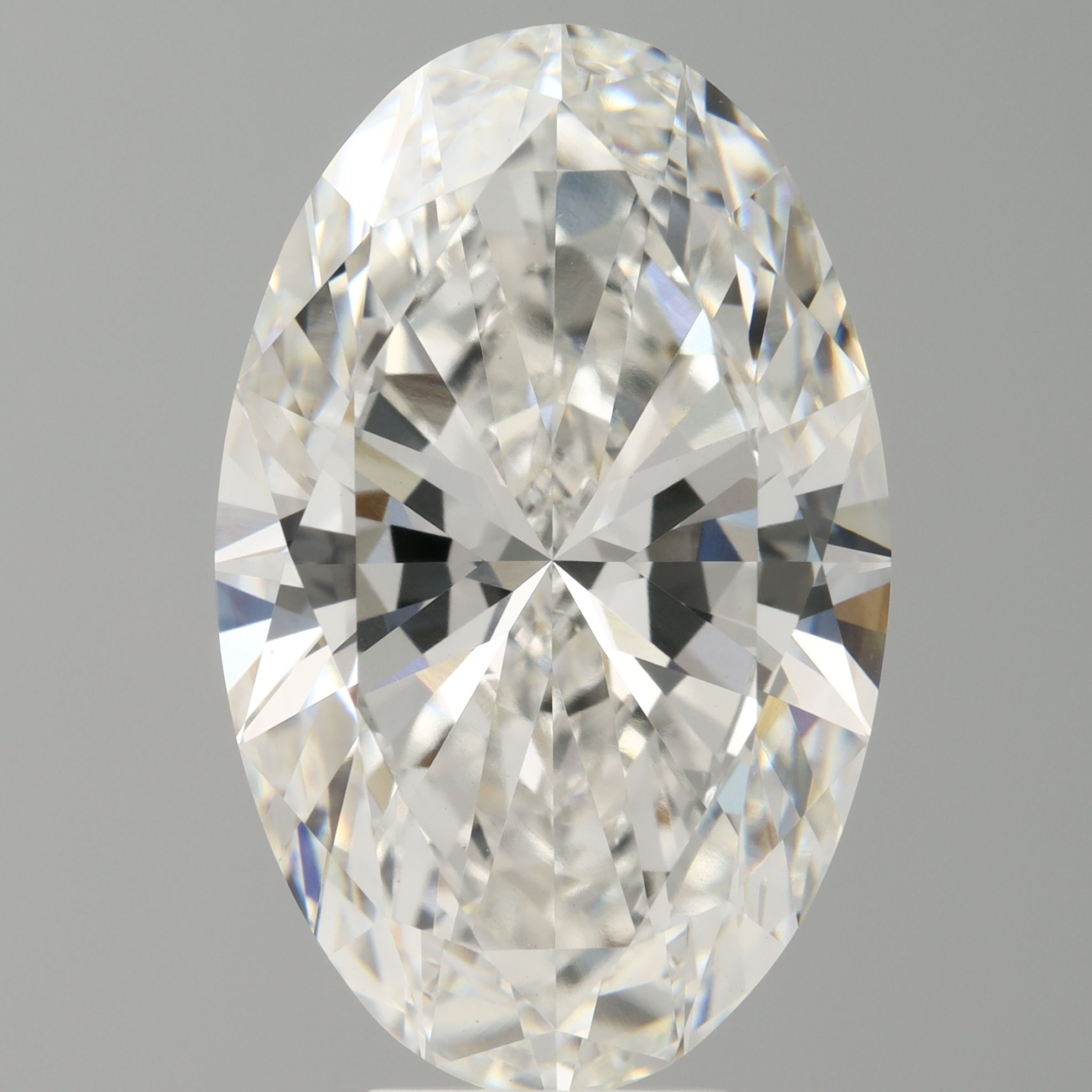 8.05 ct. oval Lab Grown Diamond front image