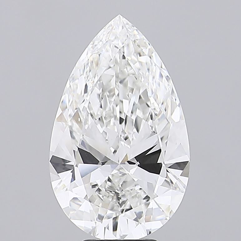 7.01 ct. pear Lab Grown Diamond front image