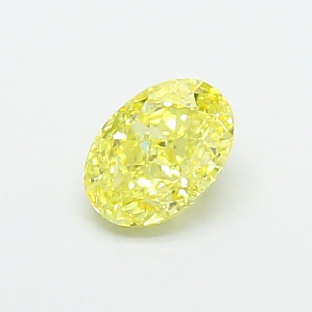 1.07 CT Fancy Intense Yellow OVAL