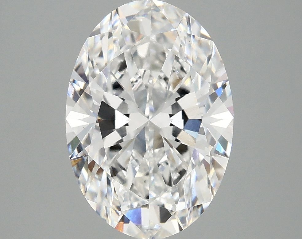 3.09 ct. oval Lab Grown Diamond front image