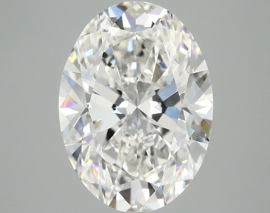 5.04 ct. oval Lab Grown Diamond front image
