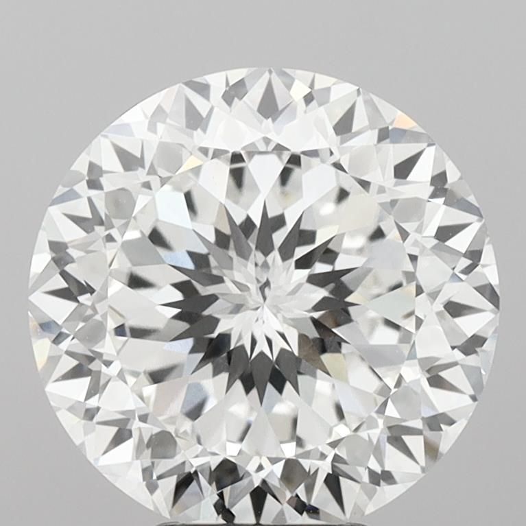 6.02 ct. round Lab Grown Diamond front image