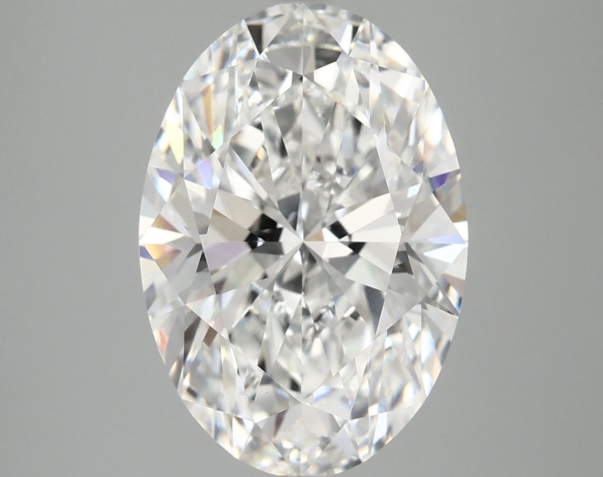 5.02 ct. oval Lab Grown Diamond front image