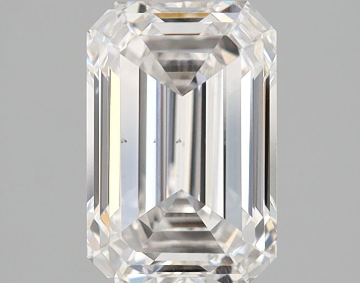 1.58 ct. emerald Lab Grown Diamond front image