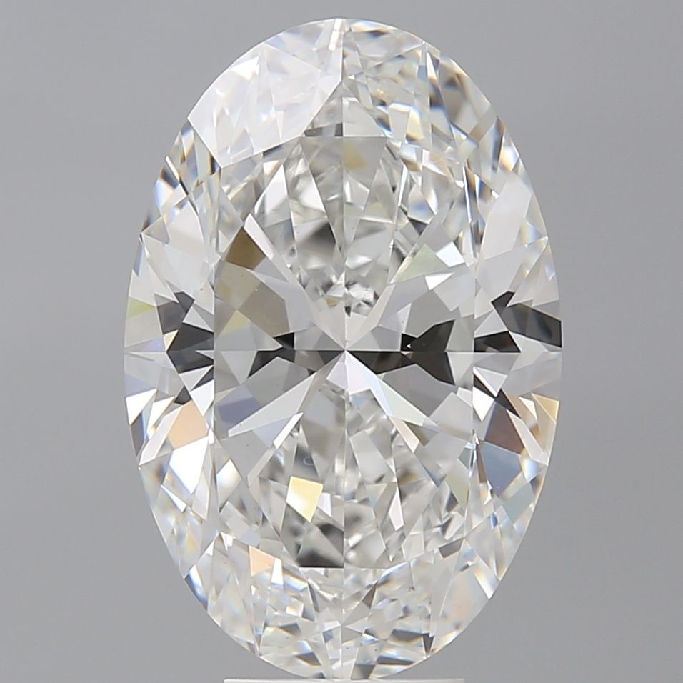 7.51 ct. oval Lab Grown Diamond front image