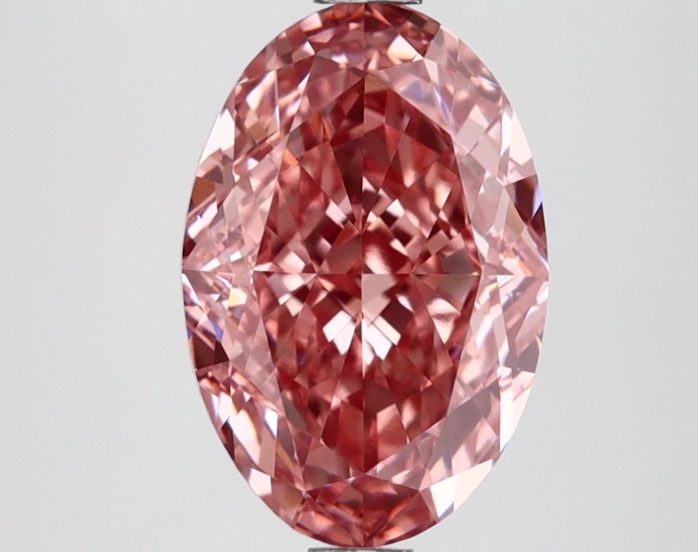 2.76 ct. oval Lab Grown Diamond front image