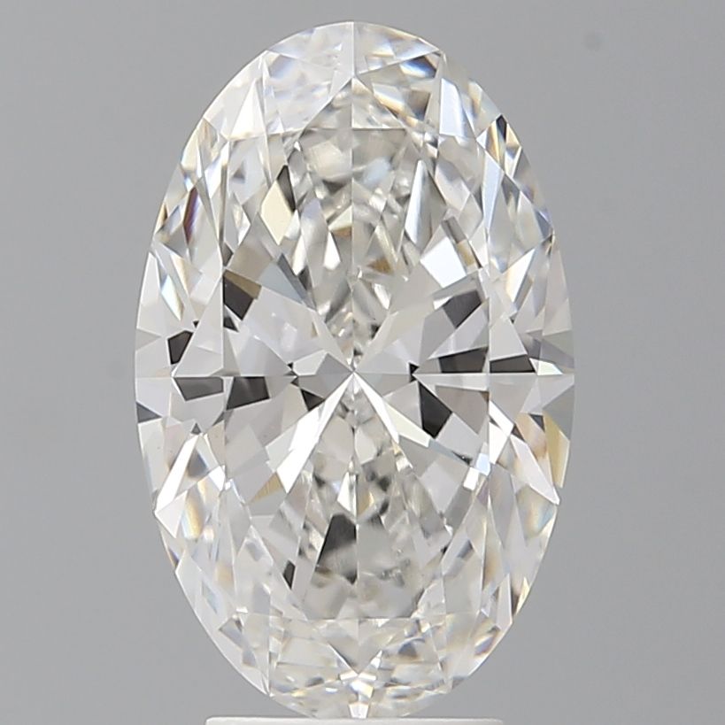 4.04 ct. oval Lab Grown Diamond front image