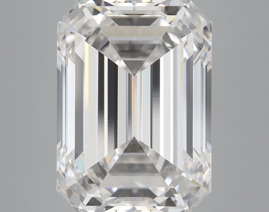 7.27 ct. emerald Lab Grown Diamond front image