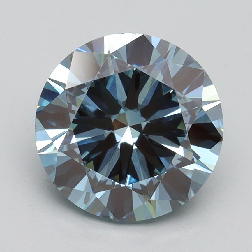 2.50 ct. round Lab Grown Diamond front image