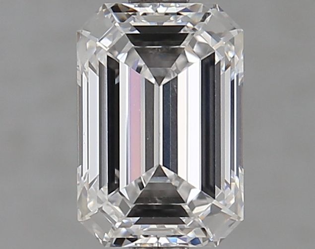 Diamant Émeraude 1.58 ct - Couleur D - Pureté VVS1