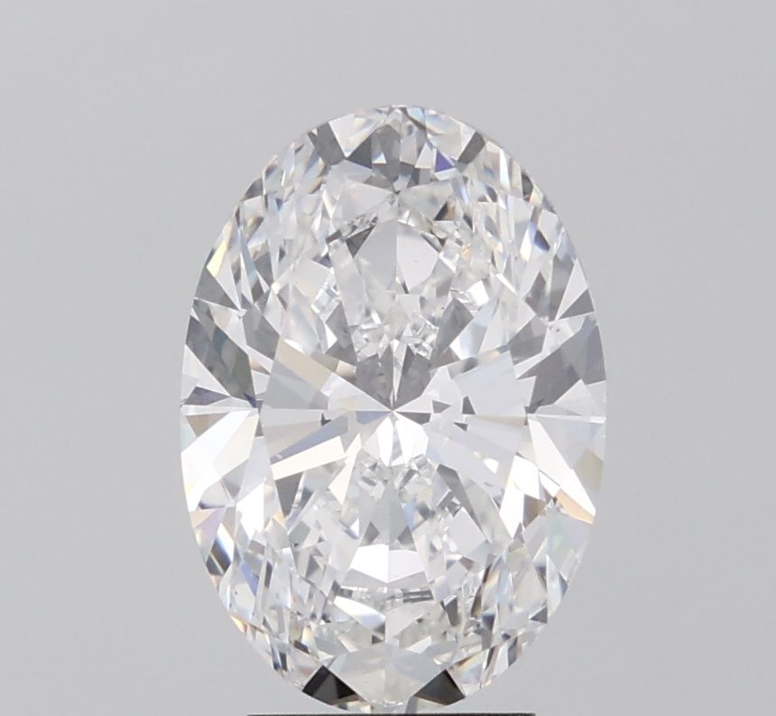 4.04 ct. oval Lab Grown Diamond front image