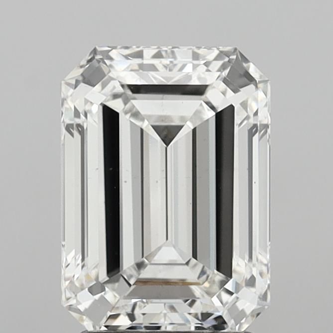 3.08 ct. emerald Lab Grown Diamond front image
