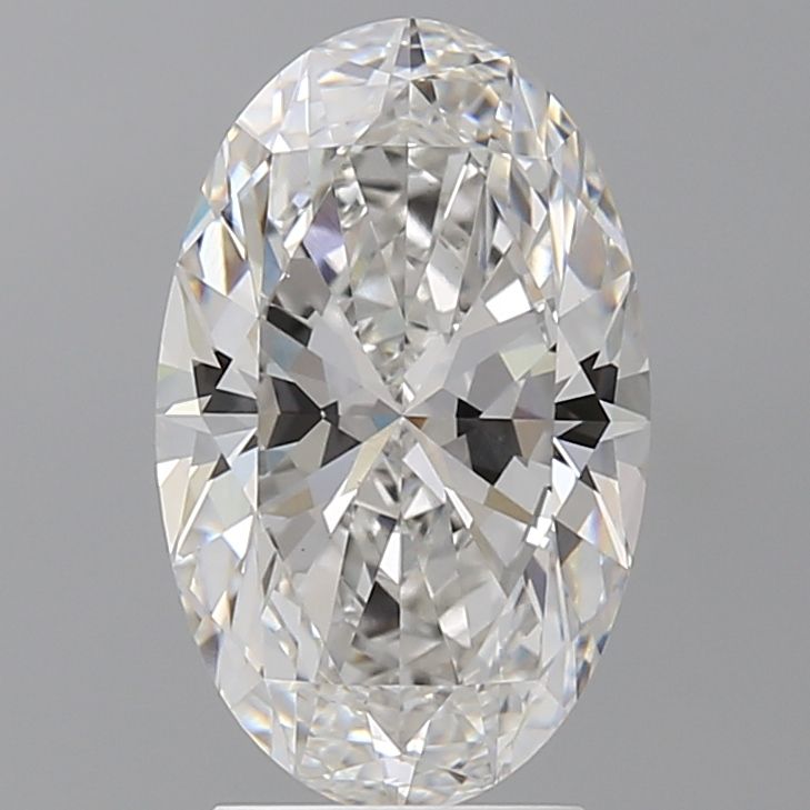 3.08 ct. oval Lab Grown Diamond front image