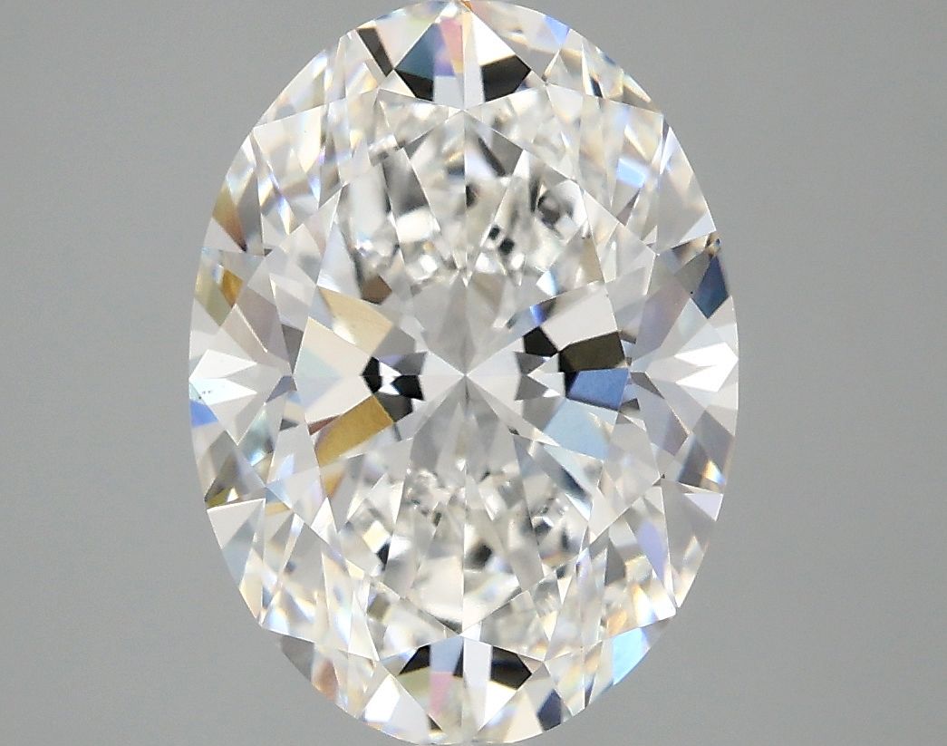 4.09 ct. oval Lab Grown Diamond front image