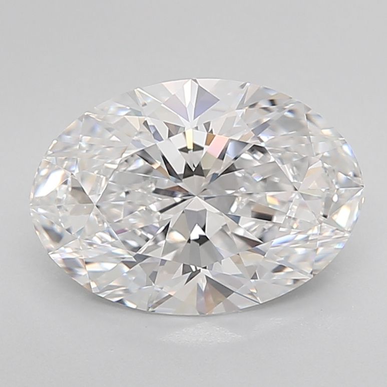 3.01 ct. oval Lab Grown Diamond front image