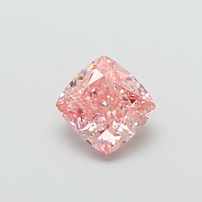 1.51 CT Fancy Vivid Pink CUSHION MODIFIED