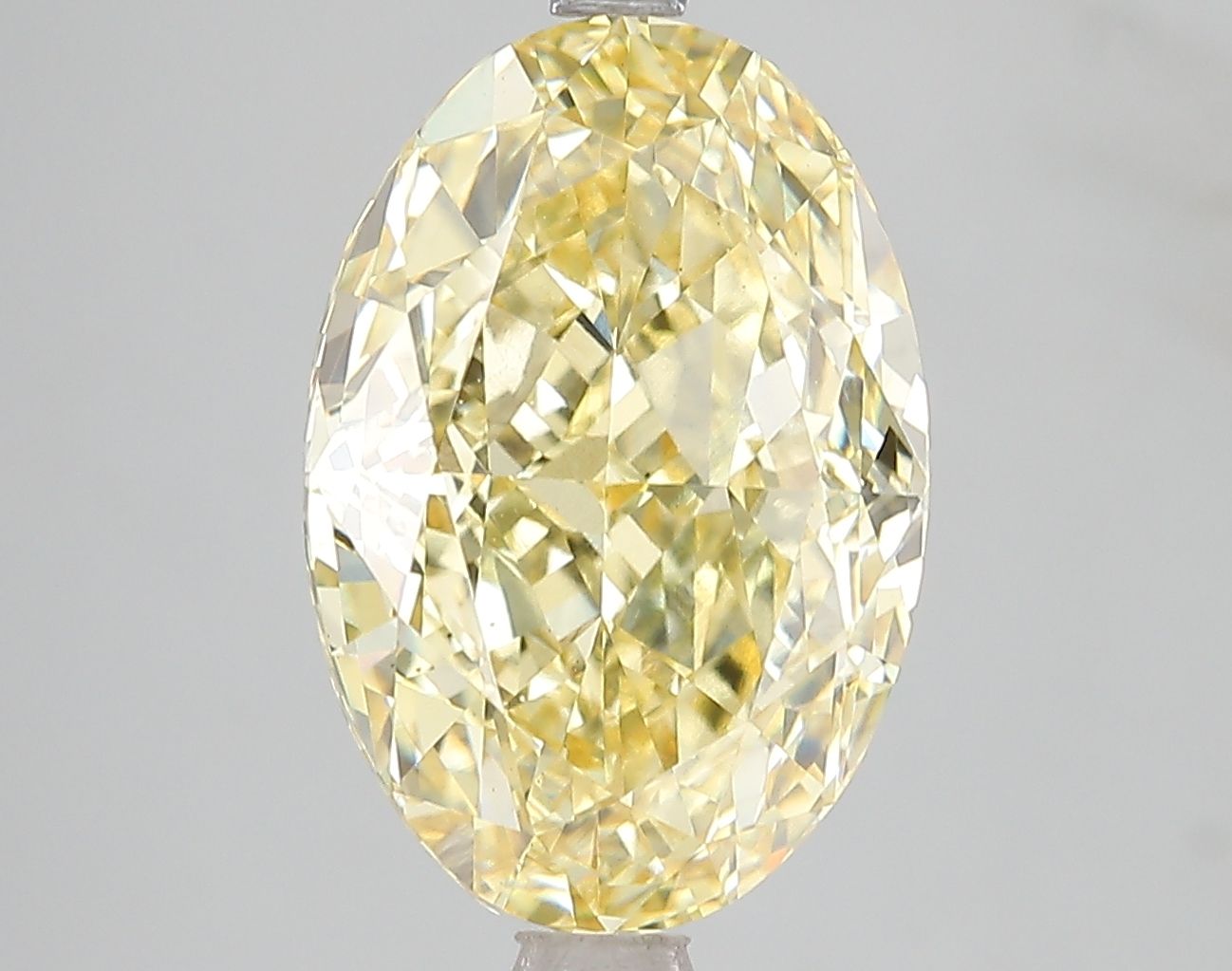6.02 ct. oval Lab Grown Diamond front image