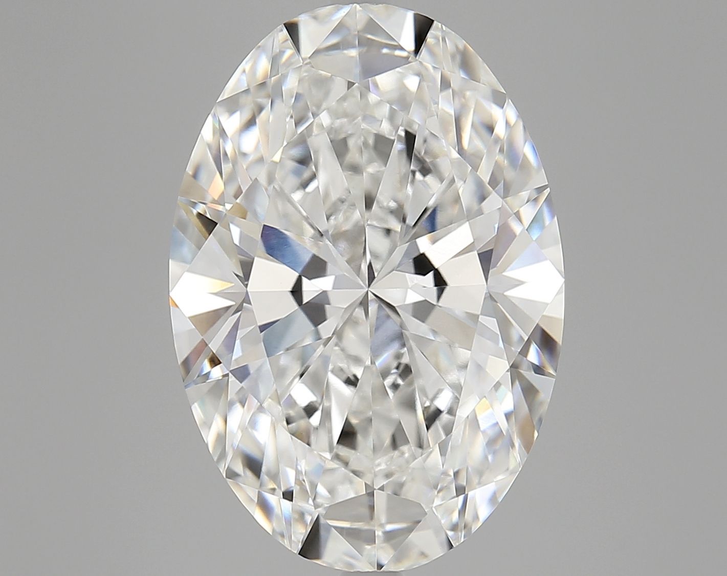 9.19 ct. oval Lab Grown Diamond front image