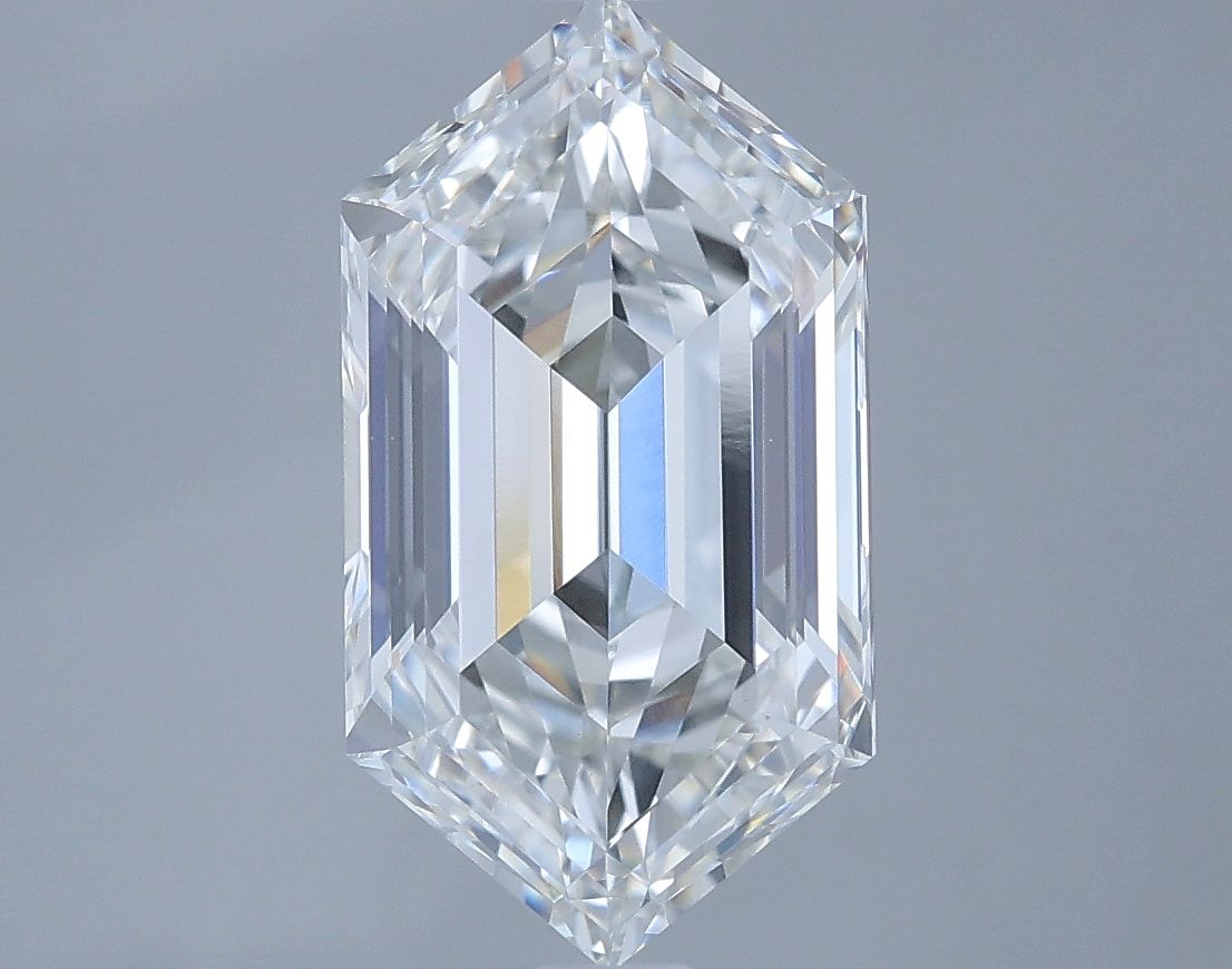 3.43 ct lab-grown Hexagonal Diamond