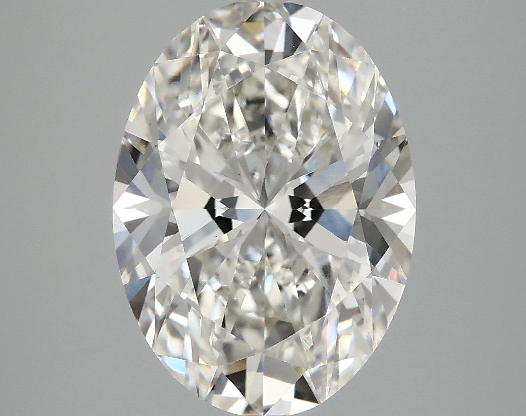 4.07 ct. oval Lab Grown Diamond front image