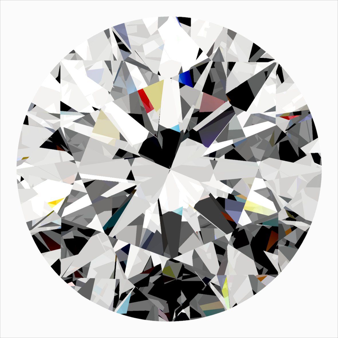 0.32 ct Round diamond